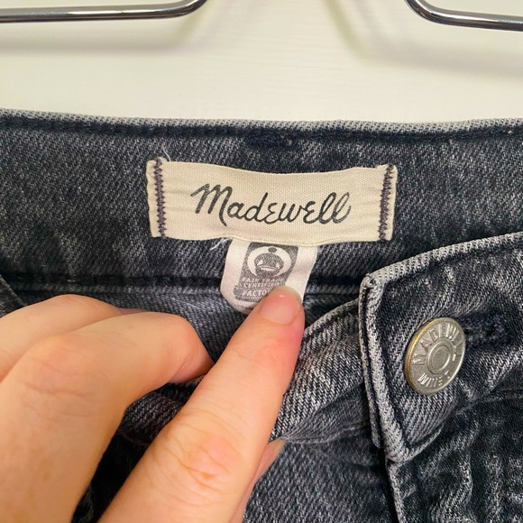 Madewell The Perfect Vintage Straight Jean in Meaford Wash Seam Edition - SZ 26 - Picture 9 of 9